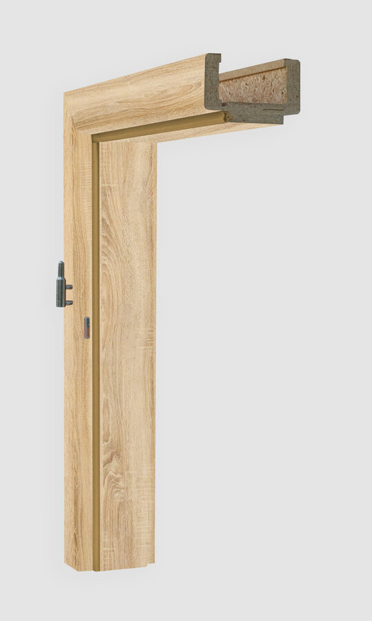 Obložková zárubeň, dekor sonoma, provedení 80 levé, tl. zdi 150 mm