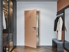 Dveře do chodby | Dveře protipožární | RAL 3012 Dveře do chodby | Dveře protipožární | RAL 3012