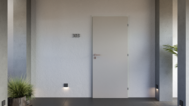 Požárně bezpečnostní dveře CPL šedá Požárně bezpečnostní dveře CPL šedá