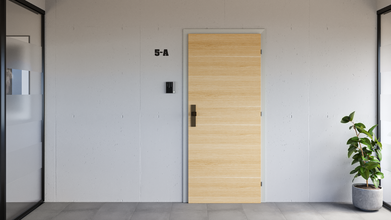 Požárně bezpečnostní dveře SOLO MATRIX bergamo