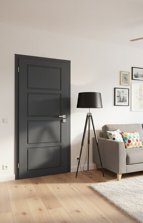 Dveře do obýváku | dveře Smart lak 24 Dark Snow