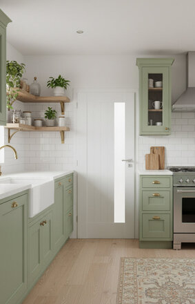 Dveře do kuchyně | dveře Viva 95 | folie bílá