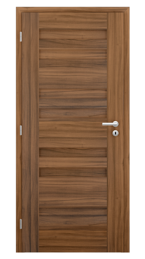 Dveře VIVA 91, dekor ořech, provedení 80 levé