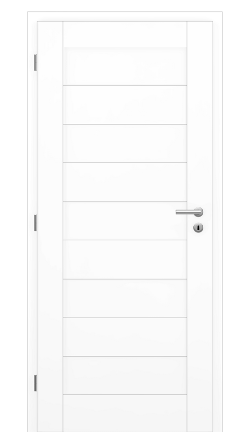 Dveře TÜREN 41, dekor bílá, provedení 80 levé