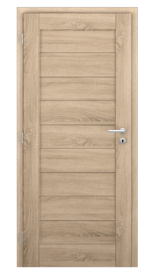 Dveře TÜREN 41, dekor sonoma, provedení 80 levé